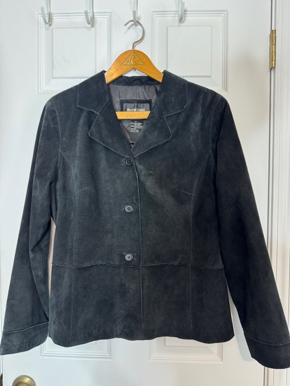 Vintage leather blazer jacket Small